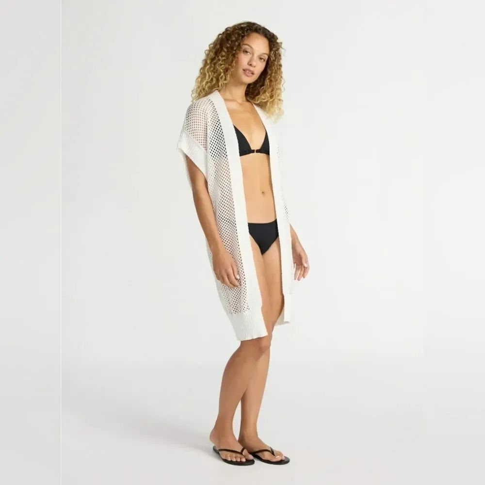 Nwt Women's Time and Tru Crochet Ruana Sun Cover, Size XXL-XXXL